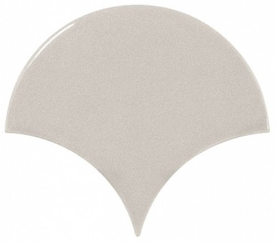 Scale Fan Light Grey 10.6x12