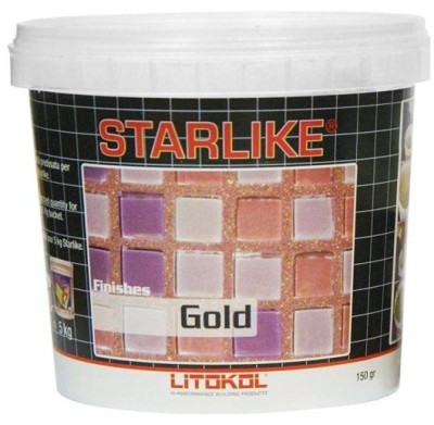 Затирочная смесь (добавка) Starlike Finishes Gold (Старлайк Финишес Голд) (золотая), 150г