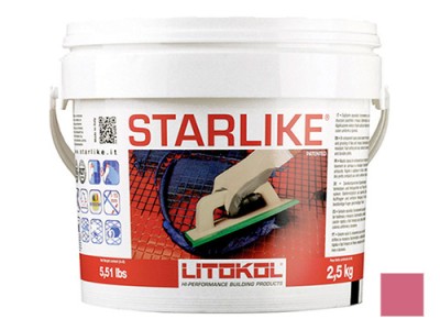 Litochrom Starlike затирочная смесь (Литокол Литохром Старлайк) C.360 (Melanzana / Баклажан), 2,5 кг
