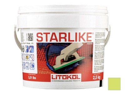 Litochrom Starlike затирочная смесь (Литокол Литохром Старлайк) C.410 (Mela / Дынный), 2,5 кг