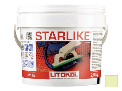 Litochrom Starlike затирочная смесь (Литокол Литохром Старлайк) C.440 (Lime / Лайм), 2,5 кг