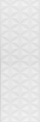 12119R Диагональ белый структура обрезной 25x75x11