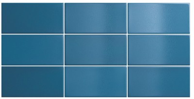Плитка Equipe Crackle Ocean Blue 7,5x15