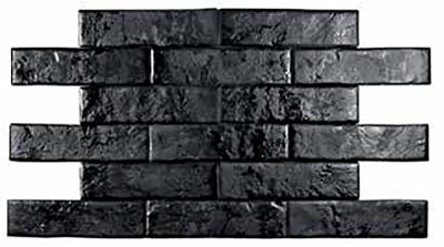 Керамогранит Brickwall Negro 7x28
