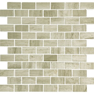 Мозаика Pietrine Travertino Silver MAT (23x48x4) 298x298