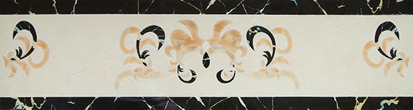 Castello Del Monte Crema Cenefa 15x60