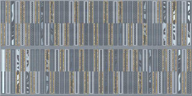 Декор Azori Aura Atlantic Geometria 31,5х63