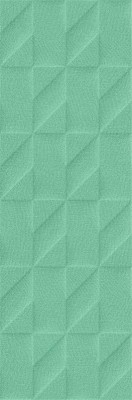 Плитка Outfit Turquoise Struttura Tetris 3D 25x76 (M129)