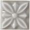 Вставка Adex Studio ADST4059 Relieve Flor № 1 Graystone 3х3