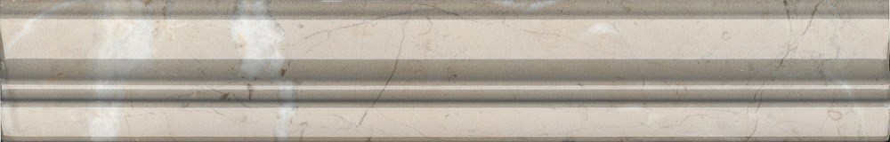 BLC033R Бордюр Серенада бежевый тёмный глянцевый обрезной 30x5x1,9