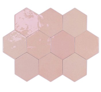 Zellige Hexa Pink (122082) 10,8х12,4