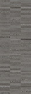 Керамическая плитка Venis Textures Dark Gray 33,3x100