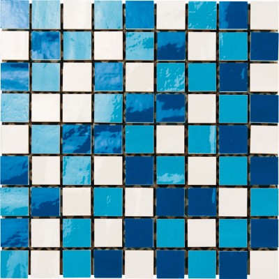 Cristal Mosaico Blu/Azzurro/Bianco