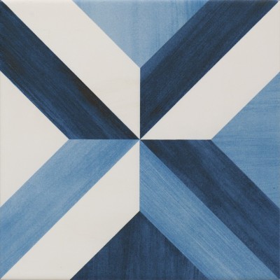 Blue Rhombus 22.3x22.3