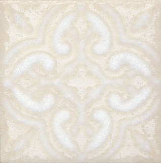 STG\B408\1266 | Вставка Амальфи орнамент белый