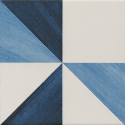Blue Triangle 22.3x22.3