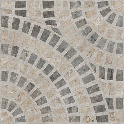 Декор Vitra Marble-Beton Круговой Темный Лаппато Ректификат 60х60