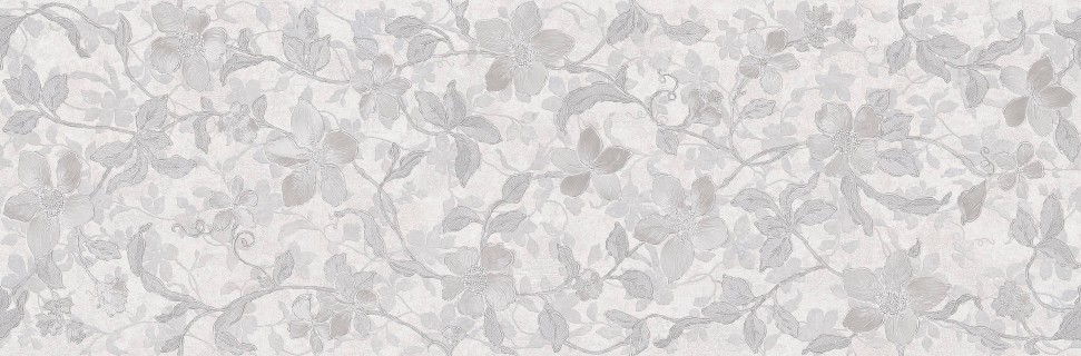 Плитка Emigres Microcemento Floral Blanco 30x90