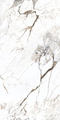 Керамогранит Vitra Marble-X Бреча Капрайа Белый Лаппато Ректификат 60х120