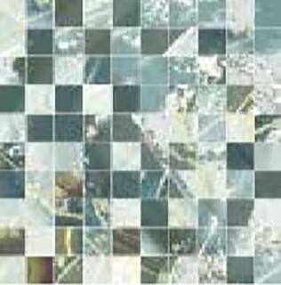 Mosaico Nebulosa Mix Emerald 30x30