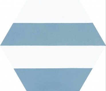 Керамогранит Codicer Hex. Porto Capri Blue 25x22