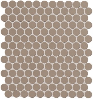 Color Now Fango Round Mosaico 29.5x32.5