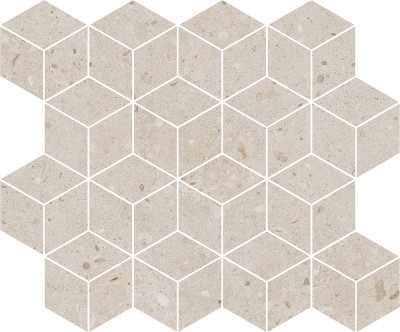 T017/14054 Декор Риккарди мозаичный бежевый матовый 45x37,5x1