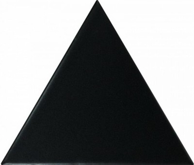 Плитка Scale Triangolo Black Matt 10,8x12,4