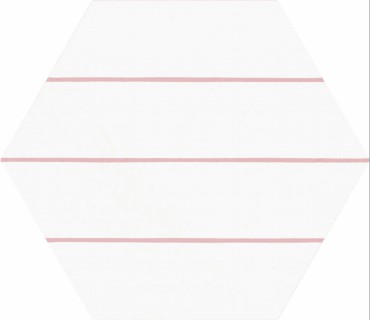 Керамогранит Codicer Hex. Porto Savona Pink 25x22
