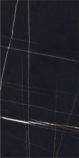 Sahara Noir Black Lappato Rect 60x120