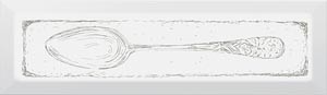 NT/A51/9001 Декор Spoon зелёный 8,5х28,5х9,2