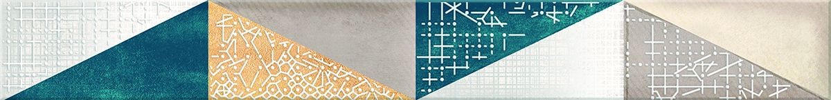 Бордюр Azori Eclipse Indigo Mix 6,2x50,5