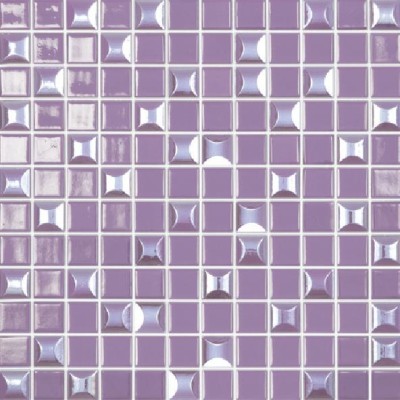 Мозаика Edna Mix №833 Пурпурный (на сетке)