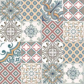 Напольная плитка Azori Eclipse Ornament 42x42