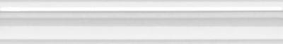 BLC017R Бордюр Багет белый обрезной 30х5х19