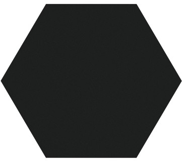 Керамогранит ITT Ceramic Hexa Black 23,2x26,7