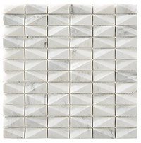 Mosaico Net White 30x30