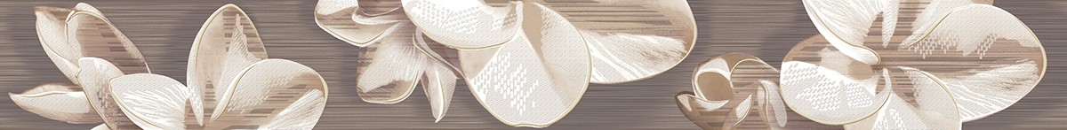 Бордюр Azori Amati Plumeria Alba 6,2x50,5