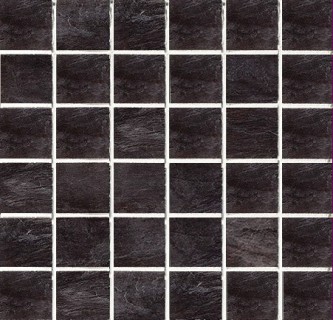 Rex Ardoise Mosaico Noir Grip 30x30
