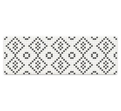 Pret a Porter Black&White Mosaic 25x75 (O-PRP-WIU441-16) 
