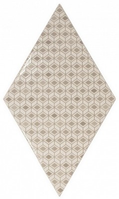 Rhombus Wall Pattern Cream 15,2x26,3