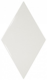 Rhombus Wall White 15,2x26,3
