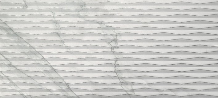 Fold Glitter Statuario Inserto 25*75