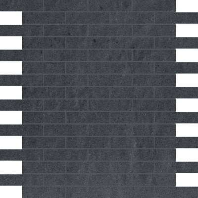 Creta Notturno Brick Mosaico 30.5x30.5