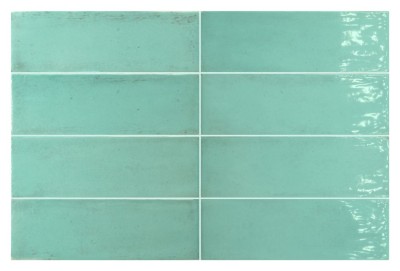 Плитка Equipe Fango Aquamarine Gloss 5x15