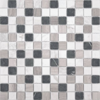 Мозаика Pietrine Pietra Mix 4 MAT (23x23x4) 298x298