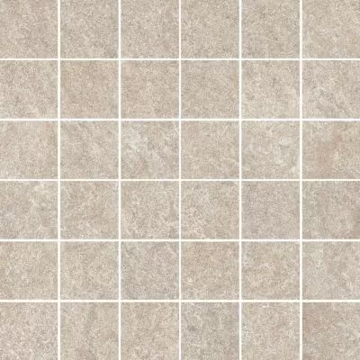 Мозаика Vitra Napoli Бежевый R10 7РЕК (5*5) 30х30