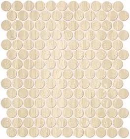 Travertino Round Mosaico 29,5*32,5