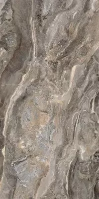 Керамогранит Vitra MarbleSet Оробико Темный Греж Лаппато R9 Ректификат 60х120