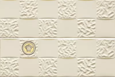 Gold Crema Combi Acqua/Dama Medusa Mix 25x75